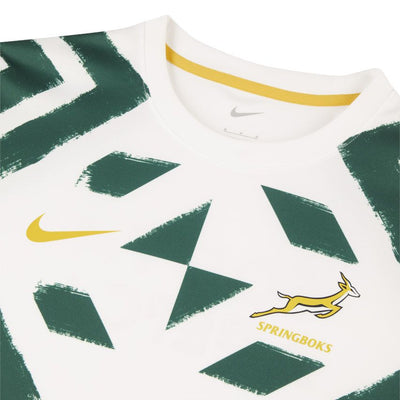 South Africa Rugby Pre-Match Jersey 2024/2025 White - Nike